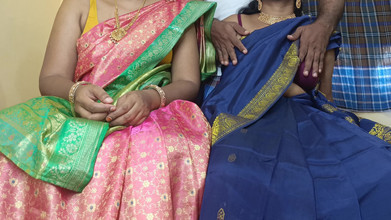 Palani69: Adik-beradik berkahwin menikmati seks panas bertiga