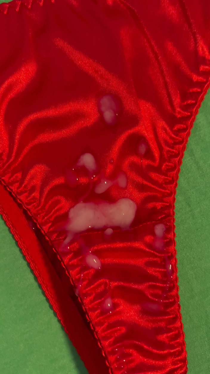 CumDaily: Cum on Wife’s Panties 15