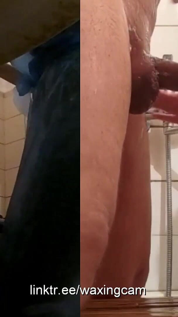 #114 Housemaid Washes a Disabled Man (Waxing cam)