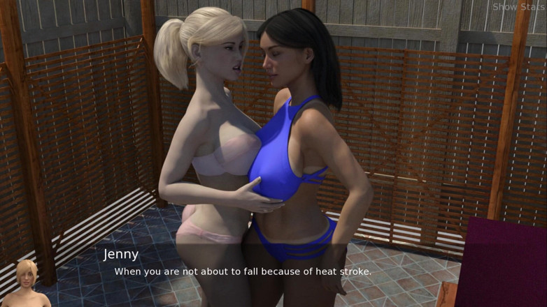 Porny Games: 프로젝트 핫한 마누라 - 수영장에서 즐기는 (7)
