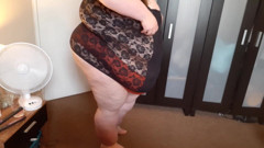 SSBBWLadyBrads: SSBBW em lingerie sexy ela pode levantar do chão