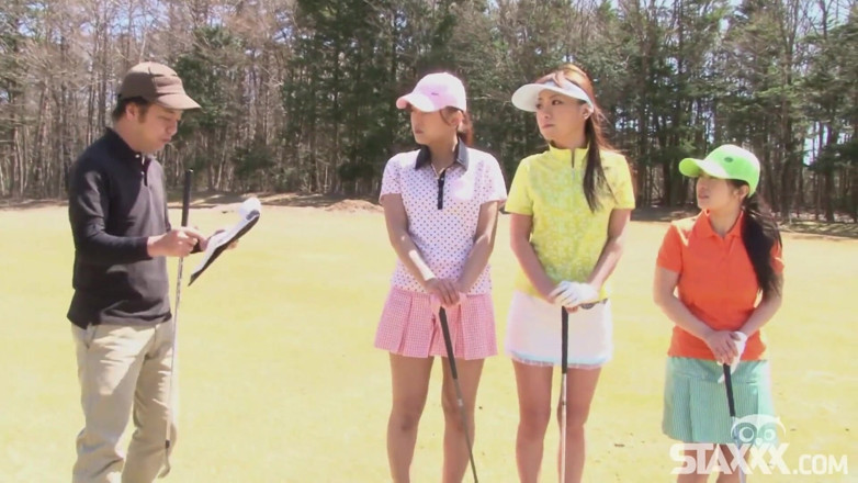 Staxxx: Asian golfers naked and sexy