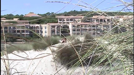 Beachbitches: Pervert chaser on beach