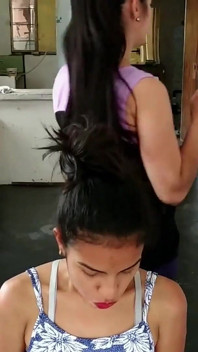 Latina Girl Maximally Stuff Gagged with Humongous Xxl BBW Panties!
