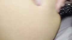 DP Orgy with Horny Brunettes and My Friends Brady and Jimmy on Xmas