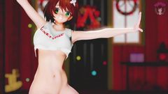 Velvixian: PAWG Teen in Shorts Cute Dancing