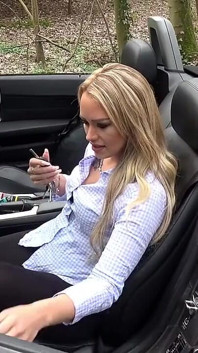 Expensive car, cheap woman