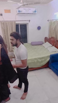 Big Boobs Teju Got Fucked by Two Boys Hardcore with 360 Views ( Hindi Audio )