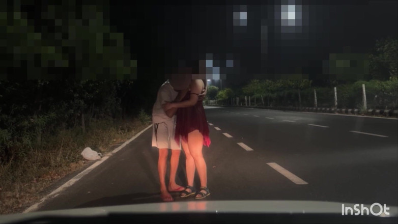 Indian Couplexx: Caliente india folla extraño en el camino