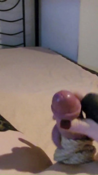 Hard Tied Cock and Balls