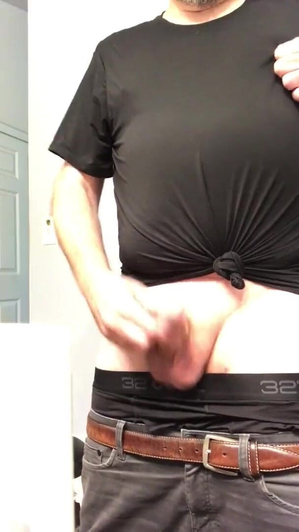 Kinky horny gay bois: Just a nice jerk and slurp in the coffee