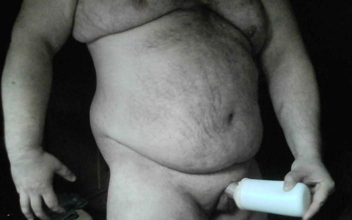 Jerking Perv: Je baise une fausse chatte et me branle la bite...