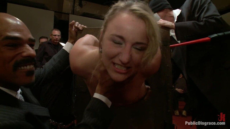 Public Disgrace by Kink: Hot Young Slut Used