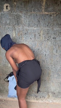 Pretty Teen Girl Fucked Outdoor in Nigeria for the First Time