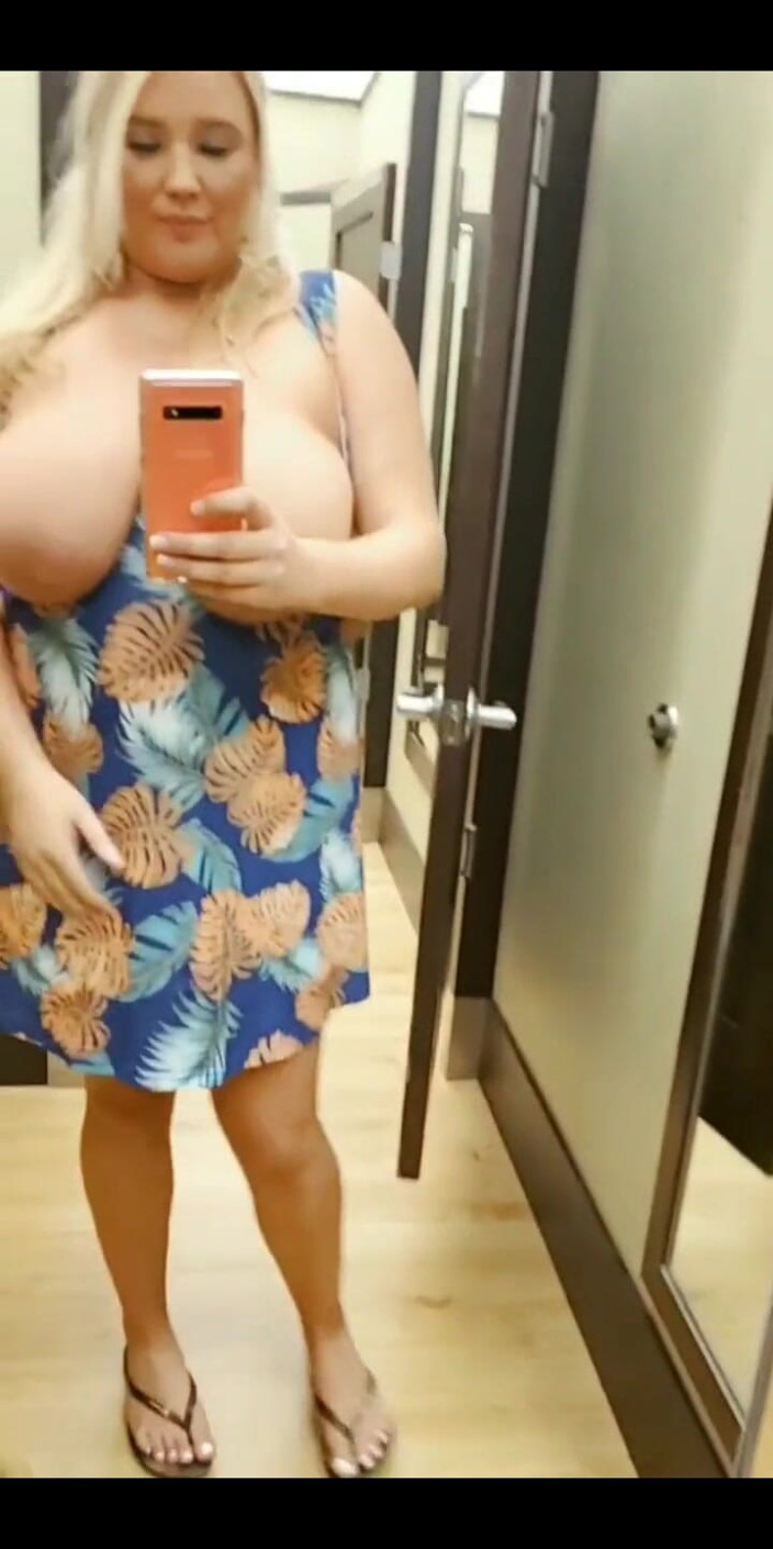 Annabelle Rogers: Being Naughty in the Fitting Rooms!