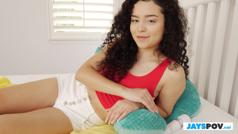 JAYS POV: Welcoming Sexy Latina Thalia Diaz to Porn