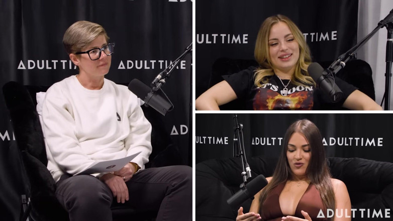 Adult Time Podcast: Gizelle Blanco &amp; Anna Claire Clouds Pheromones, Scissoring, &amp; the Bush | the...