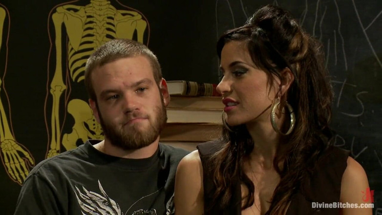 Divine Bitches by Kink: Gia Dimarco Milks Prostate Till Slaveboy Cums Without Her Ever...