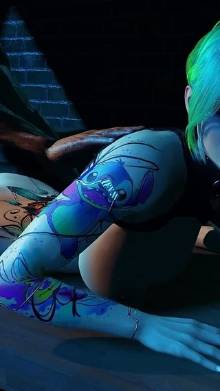 Wraith ward: Sexy Robot Chick Is Thirsty for Anal Sex