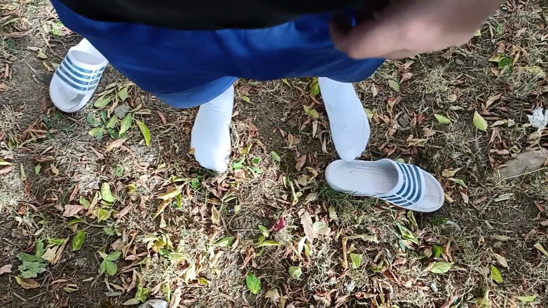 Idmir Sugary: Making Socks Dirty in Slides - Used Socks and Slides and...