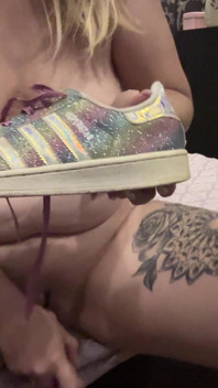 My Sneakers and I'm Wet XXX