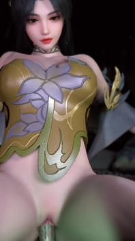 3D grandi tette troia nuda la sua figa perfetta è stata scopata così duramente