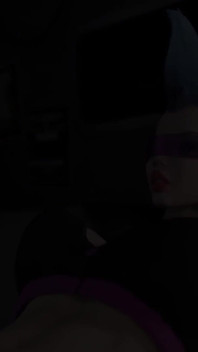 Sexy Anime-Mädchen genießt Transgender-Penetration in Mund, Hintern und Vagina.