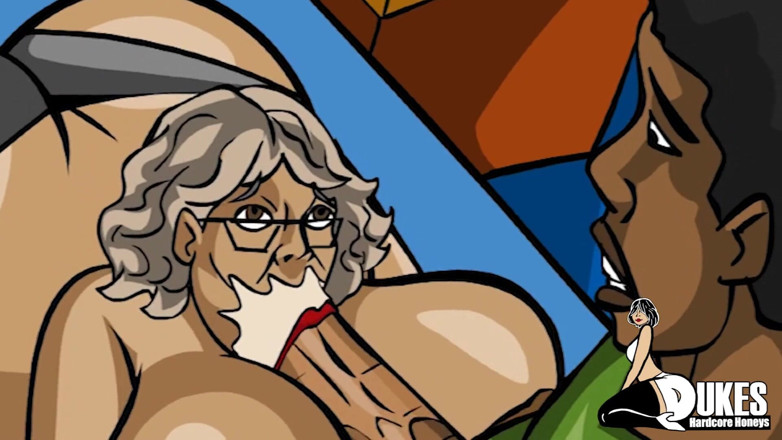 Dukes Hardcore Honeys: Seducing my big ass granny neighbor
