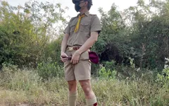 Naughty Boy Scout Cum in