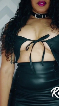 Raissa Conte Fucking in a Leather Skirt
