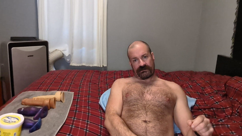 The Gay Quadzilla: Bear Anal Training with Toys