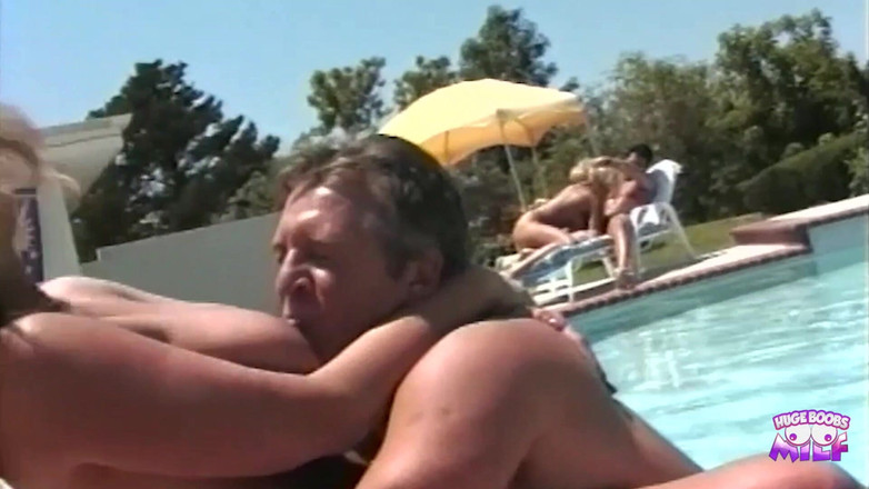 Huge Boobs MILF: Two Friends Switch Wives Ending up in a Rough Outdoor...