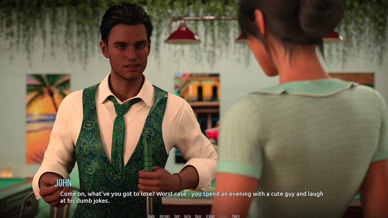 3D Cartoon Porn: ドミノスビーチ10 フィオナの喜びのデート ジョンへのイエス