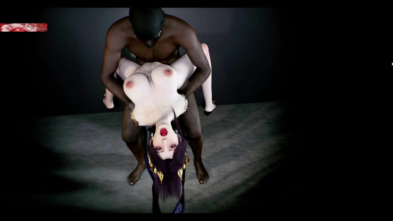 X Hentai: Одержимая богиня Дива: изгибы в движении - 3D-анимация, хентай