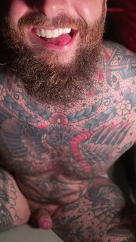 Tattooed Dom Worship Ass & Feet Solo