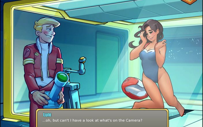 TheCummerBay: Giochiamo - space rescue: codice rosa, Test holo-immagini di Lune