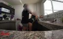 Alexkasexxx: Fratele meu vitreg mă fute în bucătărie