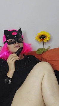 Meine ultimative Fantasie: große natürliche titten, muschi-Maske und solo-orgasmus