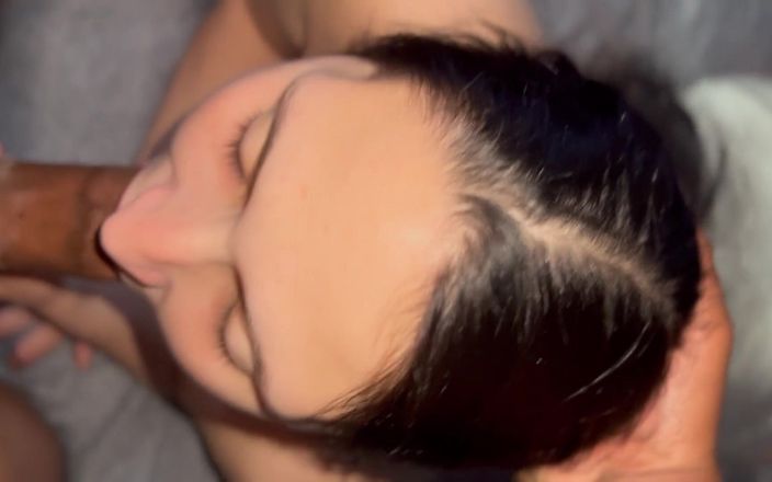 LuluLemons000: Submissive Teen Slut on Her Knees and Offering Her Throat...