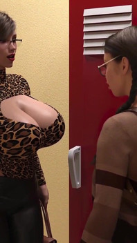 D3d serge3dx ateşli açgözlü orta yaşlı seksi kadın yoğun sert sekste korkunç büyük bir yarağı yutuyor