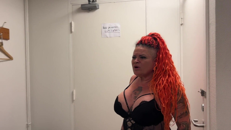 Domina Dark: He Didn't Get to Take of His Close