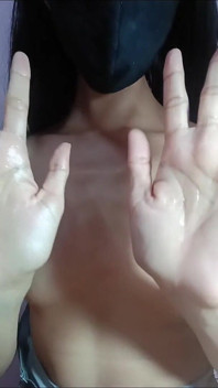 Desi Girl Boobs Pressing & Pussy Show Soft Tit Play & Wet Fingering Tease