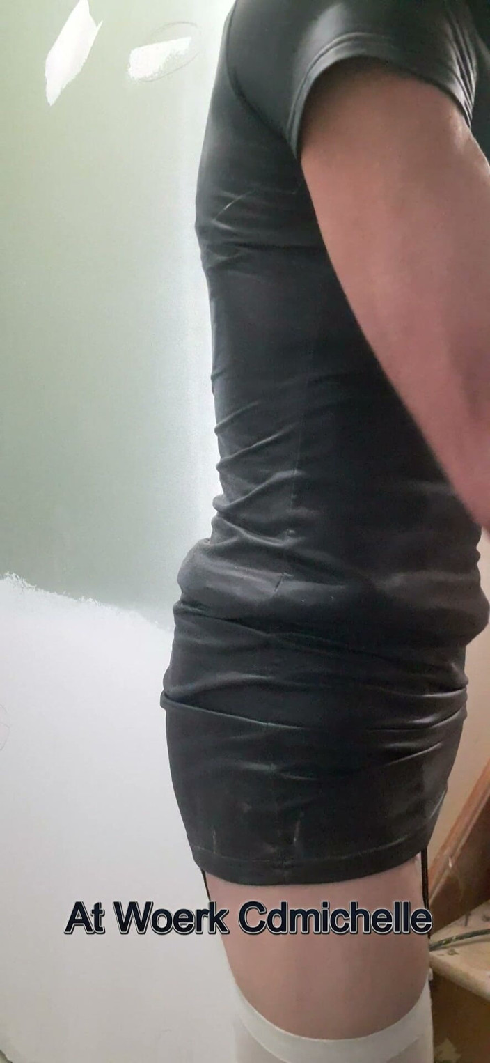 Cd Michelle lingerie: La locul de muncă Cdmichelle slefuirea gips carton înainte de a...