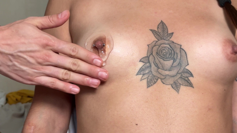 Primiciax: Nipple Piercing - Pierced Nipple Worshipping and Play