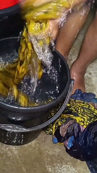 Vídeo secreto no banheiro depois de fazer sexo