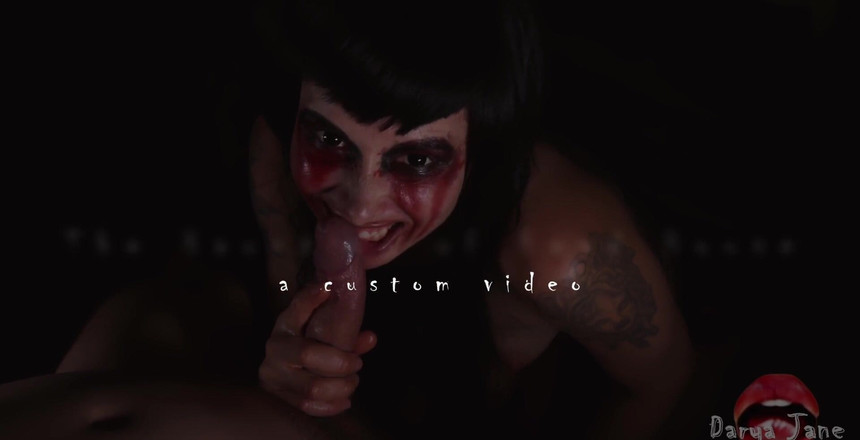 Darya Jane: 头屋的困扰定制视频定制视频...“很高兴你能和我一起，你不会留下来吃晚饭吗？绑在椅子上 N