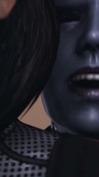 Liara и Eva Futa занимаются сексом на космическом корабле - 3D Sci-Fi Анимация
