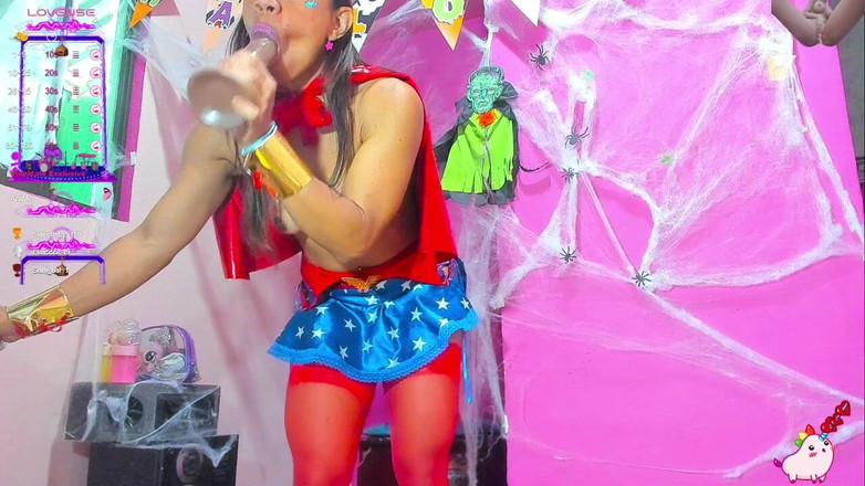 Barbychocolat: Šťastný Halloween zázračná žena miluje tvého ptáka velmi exotická hluboko v...