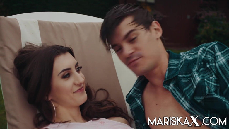 Mariska x: MARISKAX - French teen Lina Luxa has her ass fucked