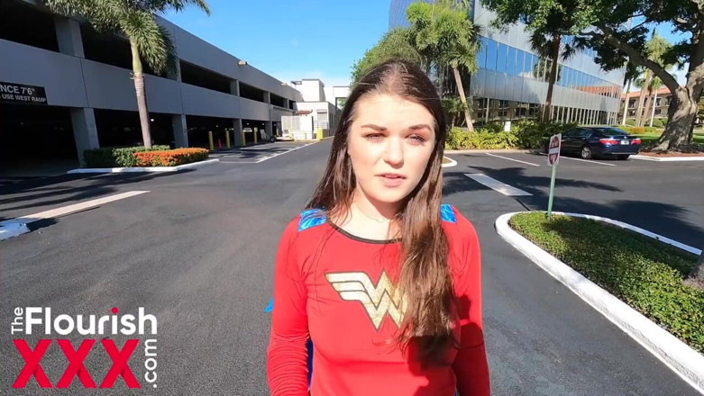 The Flourish XXX: Wonder woman catches her cheating man gets creampie - Anastasia Rose